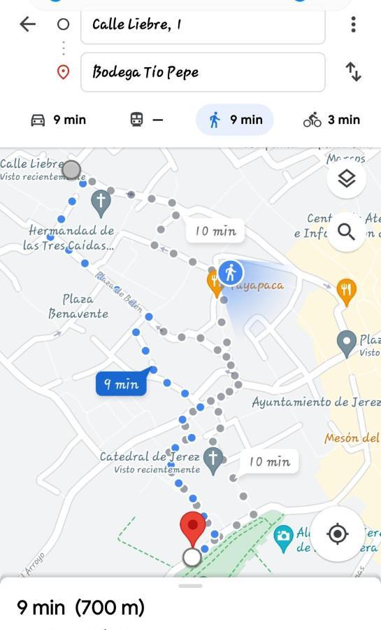 Sherryflat Font - Parking Lägenhet Jerez de la Frontera Exteriör bild